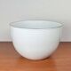 Mid-Century Modern Danish Large White Enamel Bowl, 1960s
