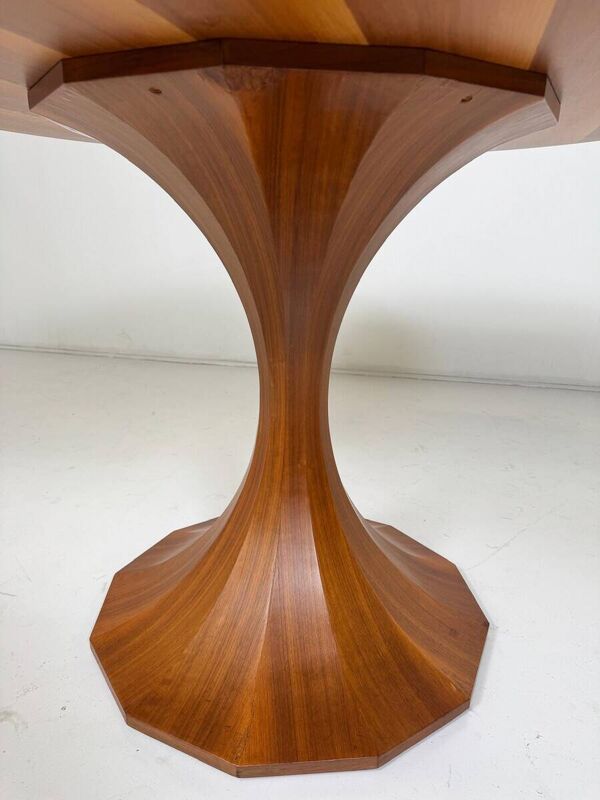Mid-Century Modern Wooden Dining Table, Italy, 1960s