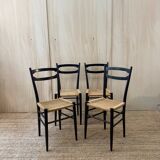 Serie de 4 chaises italienne - 1960