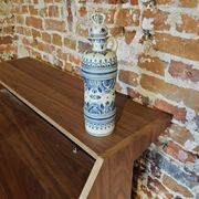 Delft Blue ceramic bottle – Made in Holland – with cork