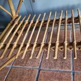 Vintage coffee table - Bamboo & Rattan - 1950s/60s