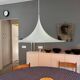 Semi pendant lamp by Claus Bonderup & Torsten Thorup (70) - Denmark 1960s