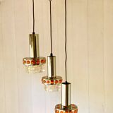 Raak Amsterdam Space 3-light cascade pendant light, age 70'