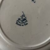 13 flat plates Terre de Fer Louis Graves