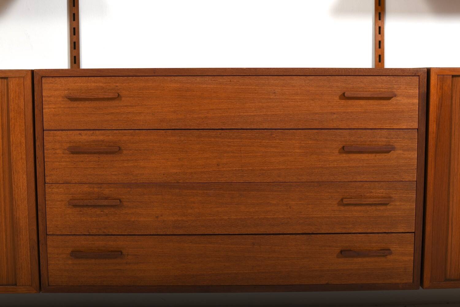 Teak Wall System by Kai Kristiansen for FM Denmark 1960s