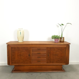 Vintage art deco wooden enfilade with drawers