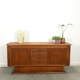 Vintage art deco wooden enfilade with drawers