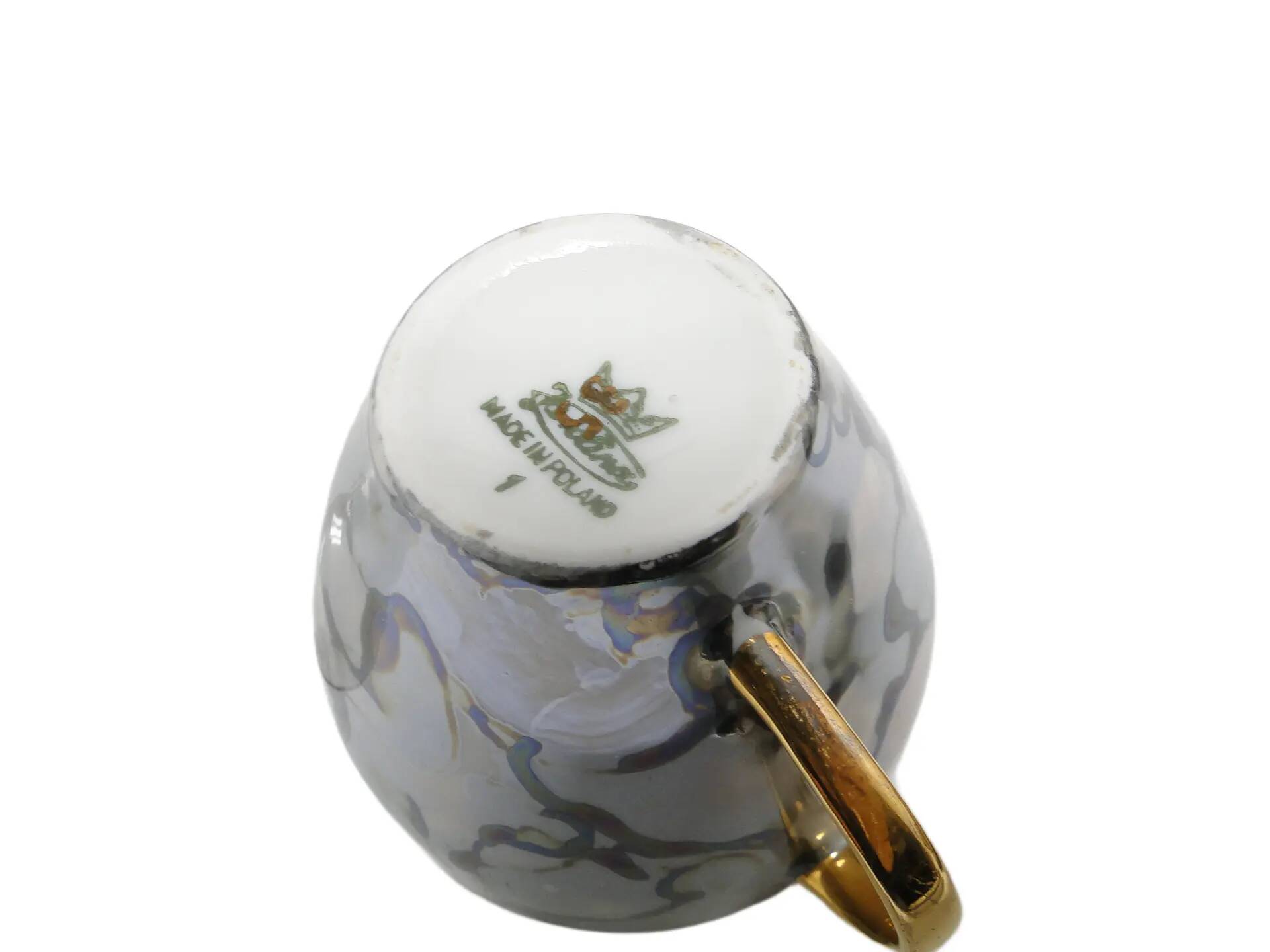Tasse et soucoupe Joanna, porcelaine, Wawel, Pologne, années 1970
