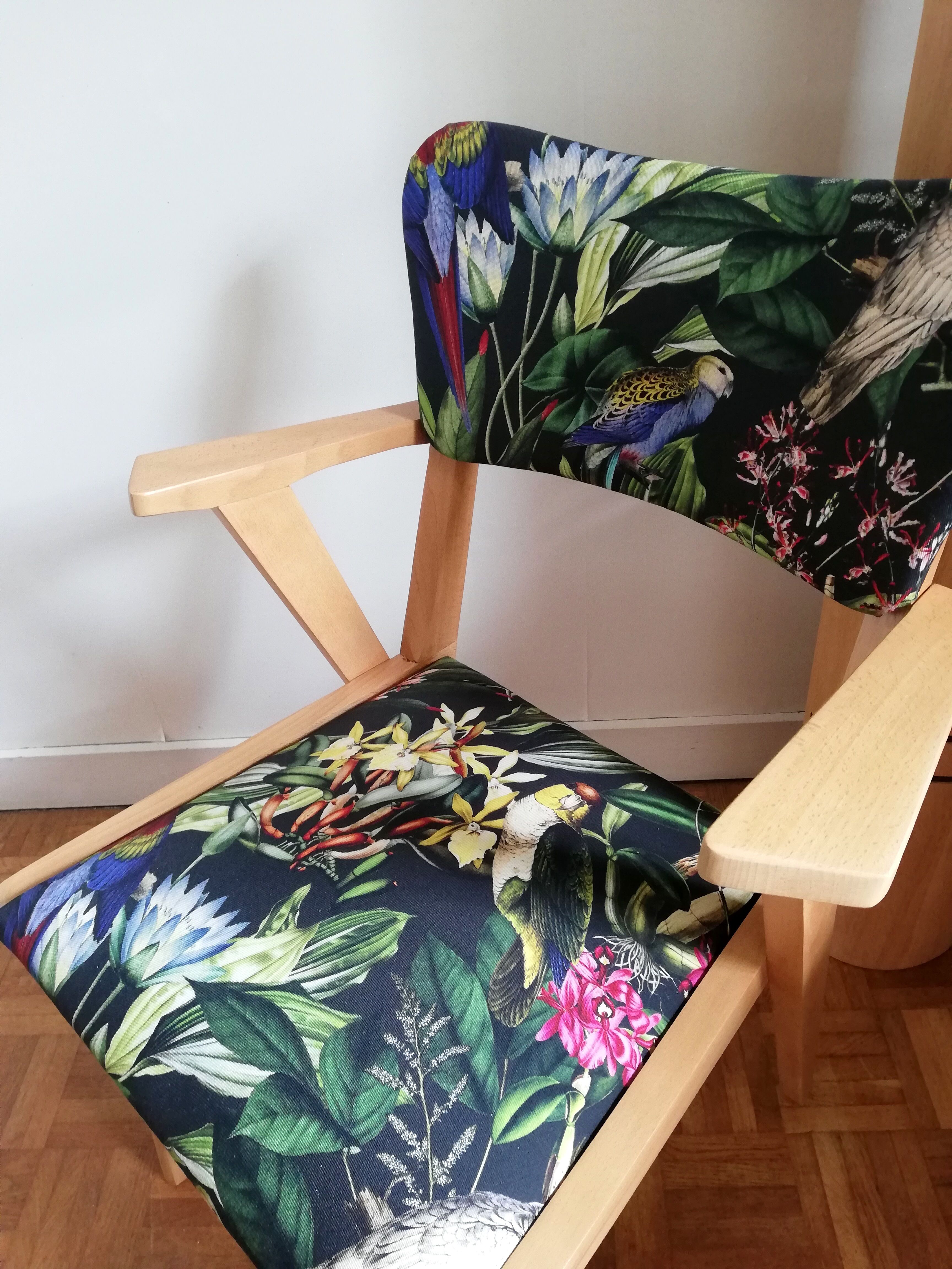 Chair bridge feet compass renovated jungle