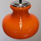 Orange opaline pendant light from the 60s/70s
