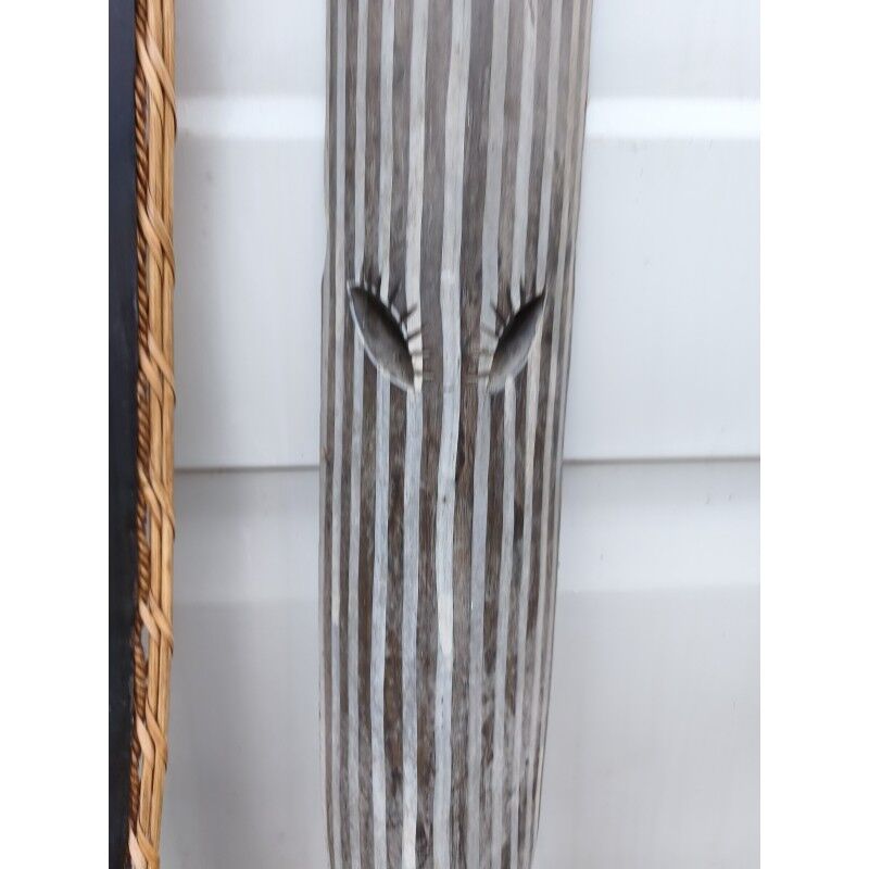 3 wooden masks from Africa