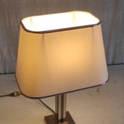 Table lamp "Le Dauphin" in gilded brass - mid 20th century