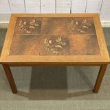 Danish teak and tiled coffee table from the 70s