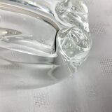 Solid crystal ram ashtray