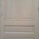 Haussmannian wardrobe door 82.5x261.5cm antique with frame