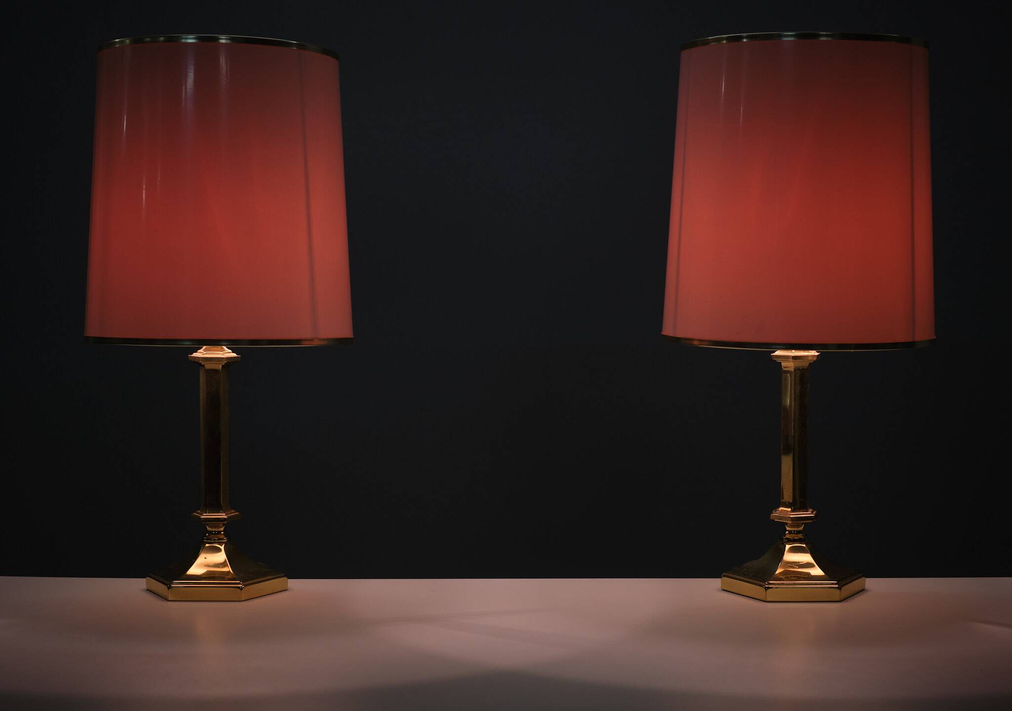 Lampes de table Herda Hollywood Regency 1970 Hollande