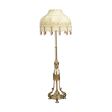Victorian Brass Floor Standard Lamp par R. W. Winfield, Birmingham