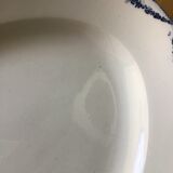 2 Dishes Terre de Fer Salins model Vincennes 39cm