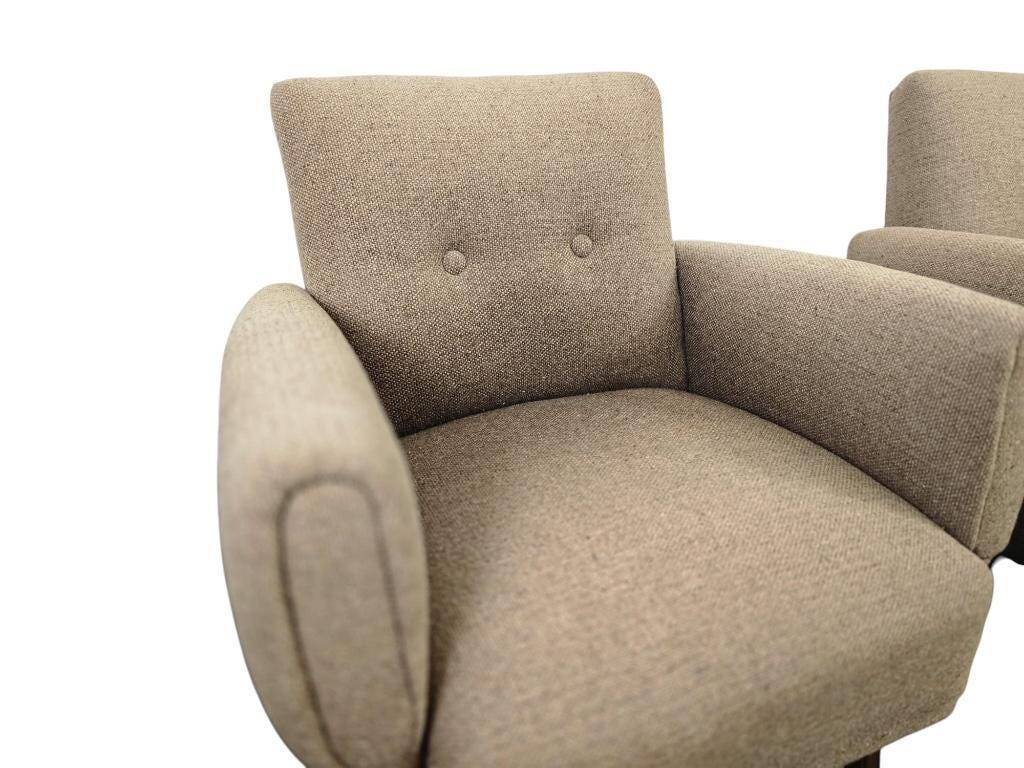 set of 2 vintage armchairs / individual armchairs / small armchairs