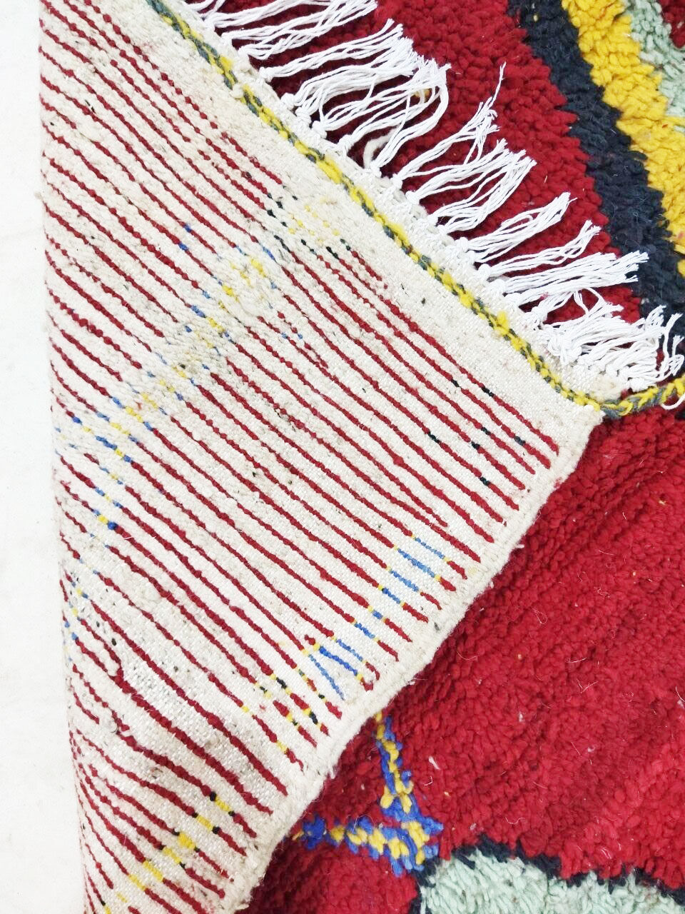 Moroccan carpet red 298x198cm