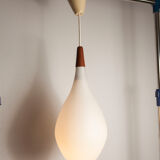 Opaline suspension drop of water by Holmegaard, 1960