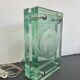 Italian Modern thick glass table lamp from 70s