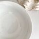 Antique ironstone salad bowl from Creil and Montereau