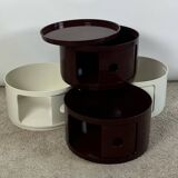 Storage Cabinet on Wheels Componibili by Anna Castelli for Kartell, 60s