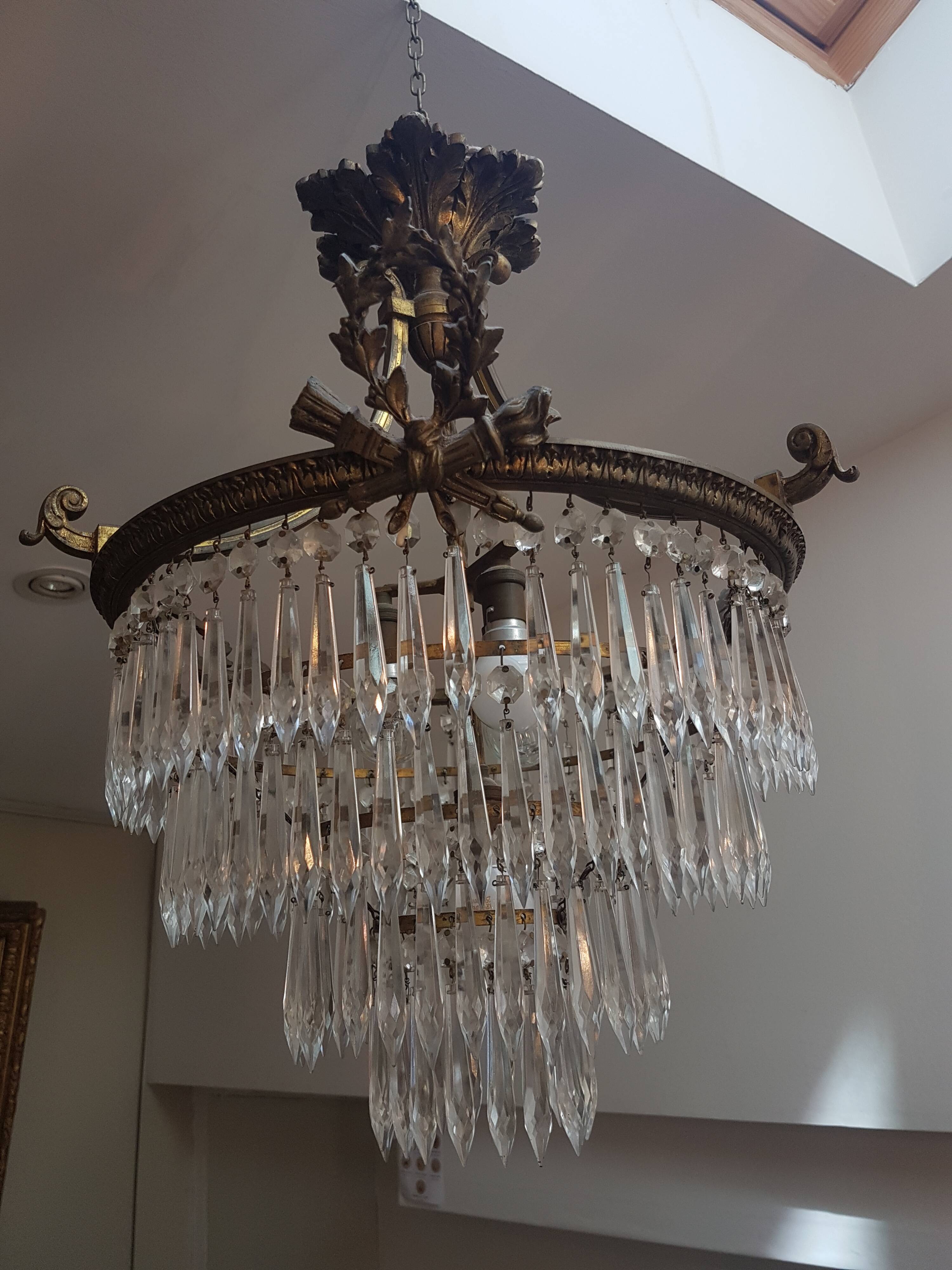 Crystal chandelier