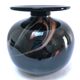 Bob le Bleis ball vase Moorish glassware Old glass paste