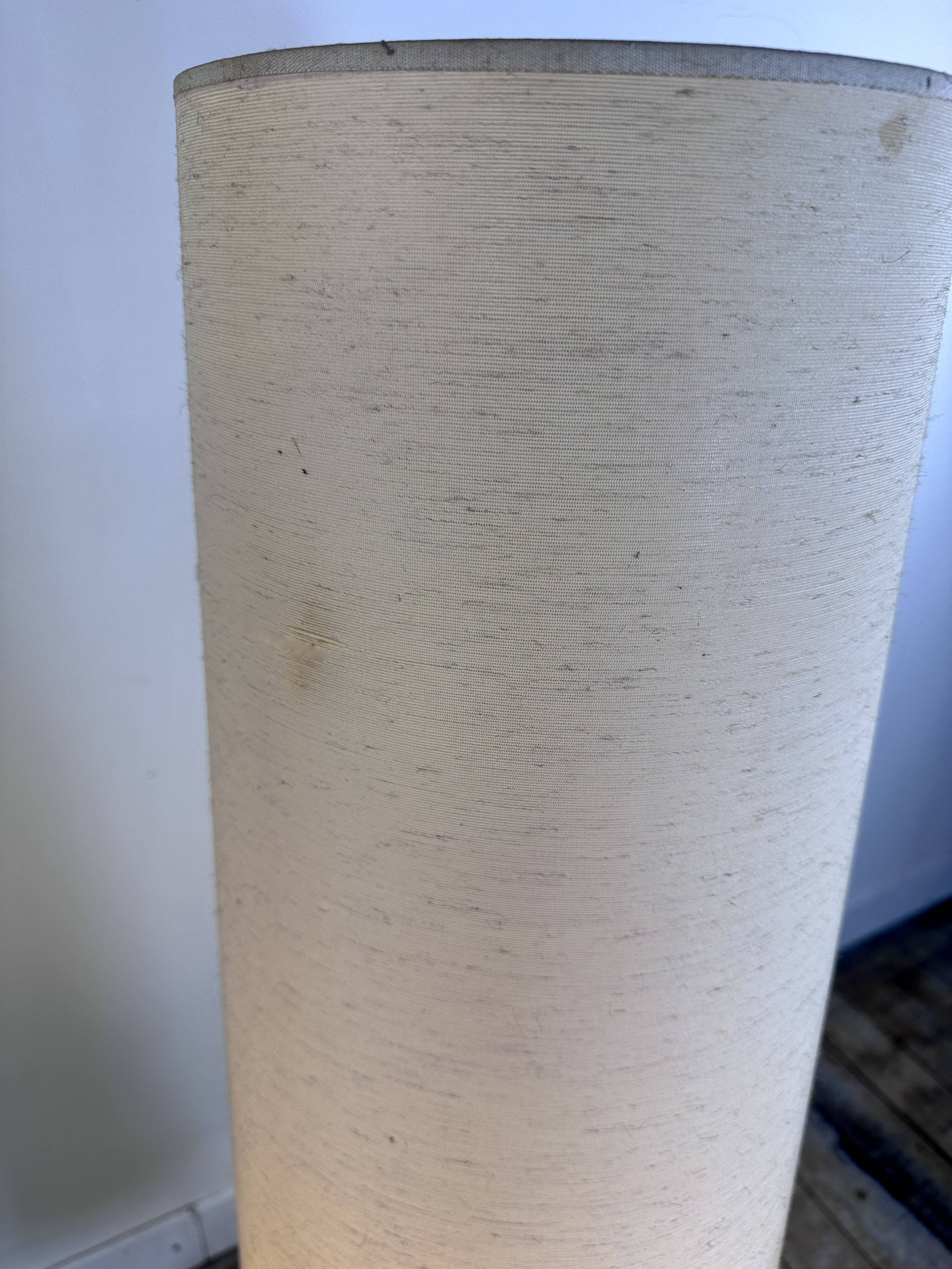 Vintage 70's German glazed ceramic lamp