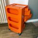 Boby B-Line trolley by Joe Colombo, Italian design 1970.