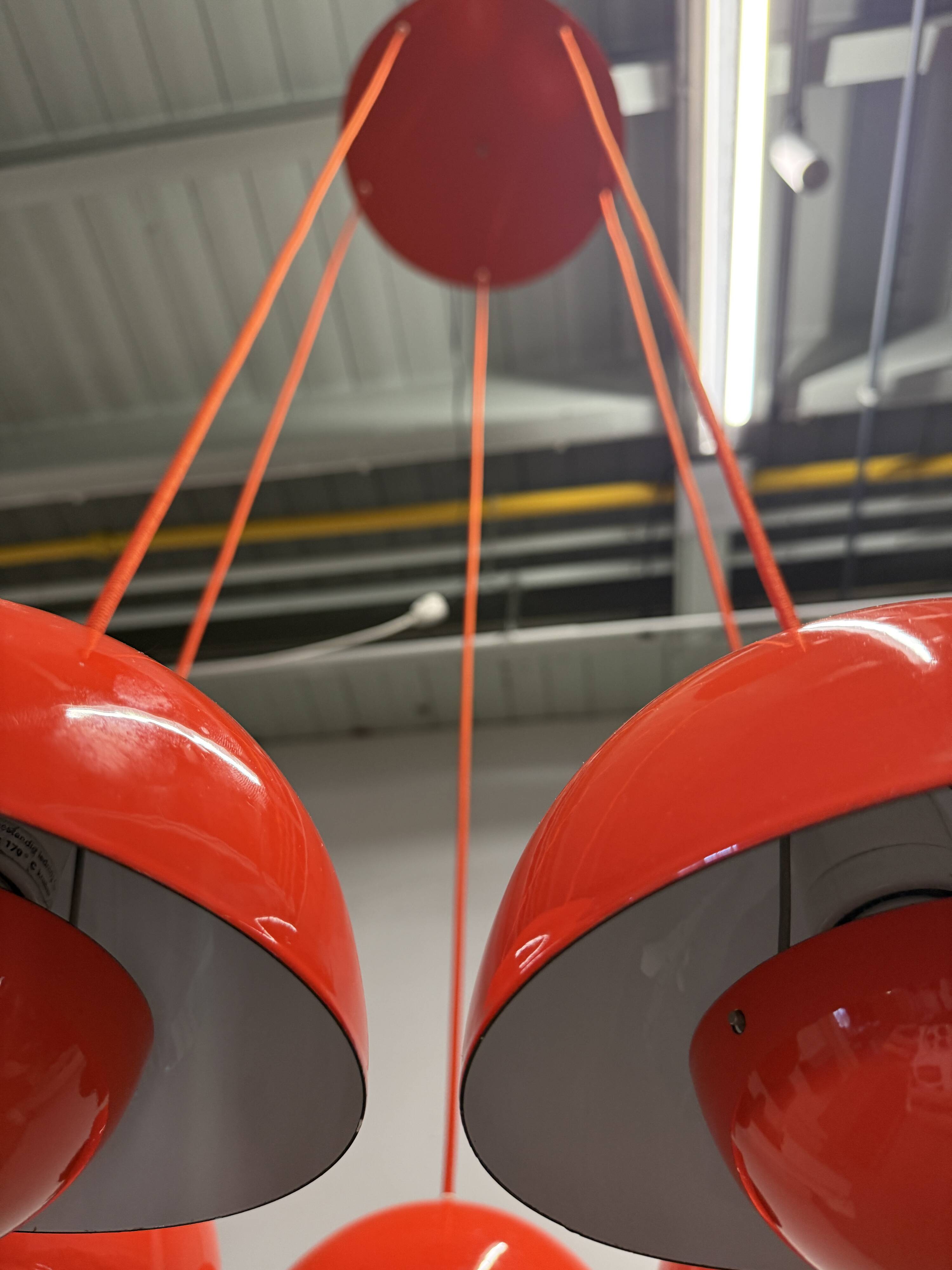 Verner Panton chandelier Flowerpot lamp