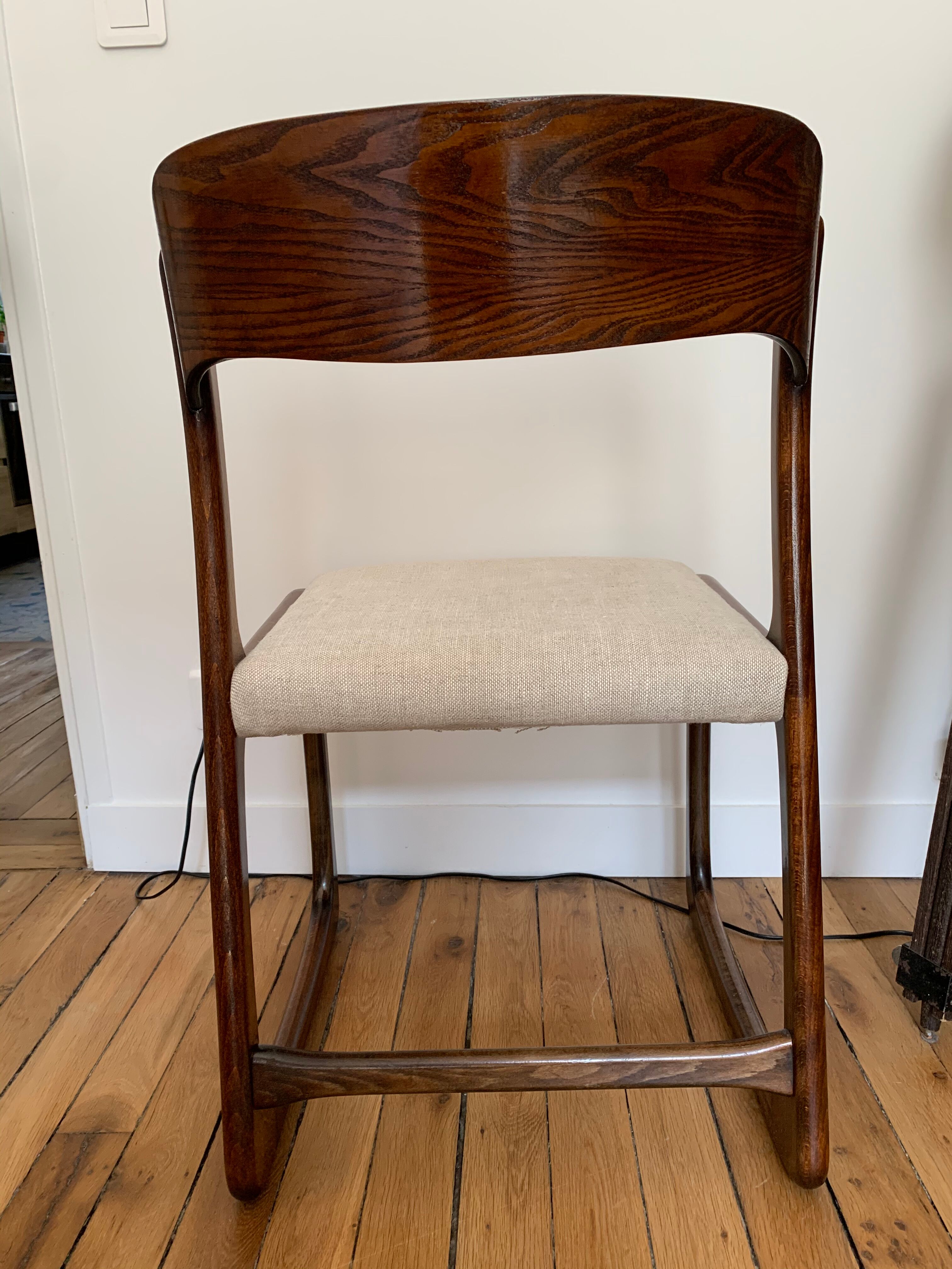 Chaise Baumann luge 1950