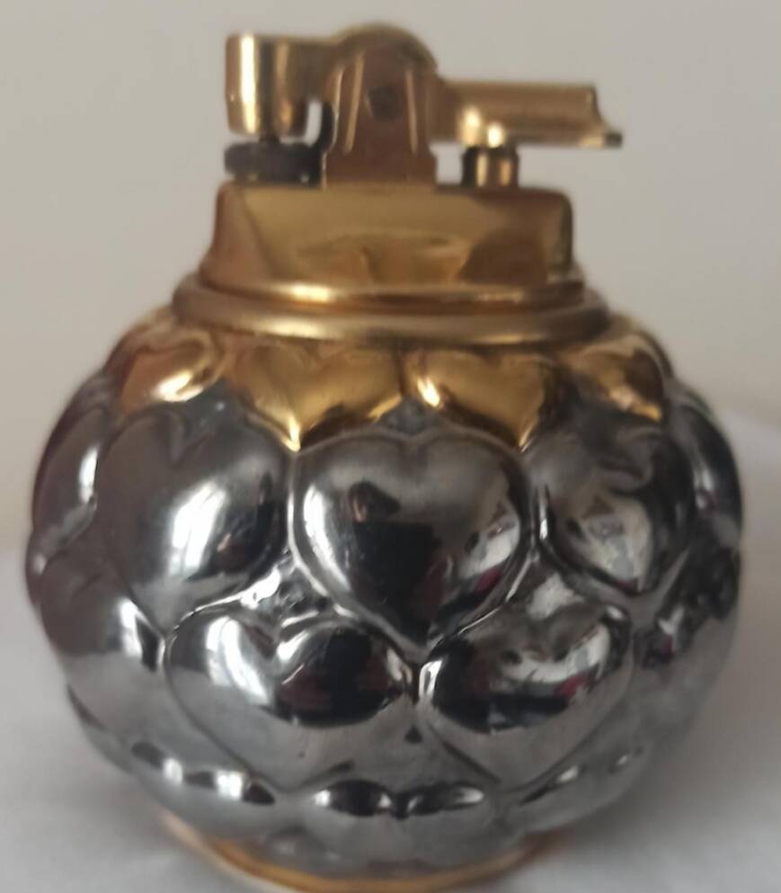 Christian Dior silver gold collector lighter