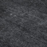 Handwoven persian overdyed 273 cm x 387 cm black wool carpet