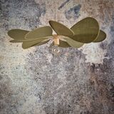 Aerial suspension, 12 metal and linen blades