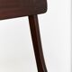 Chaise par Ole Wanscher en acajou pour Poul Jeppesens, Rungsted 1950