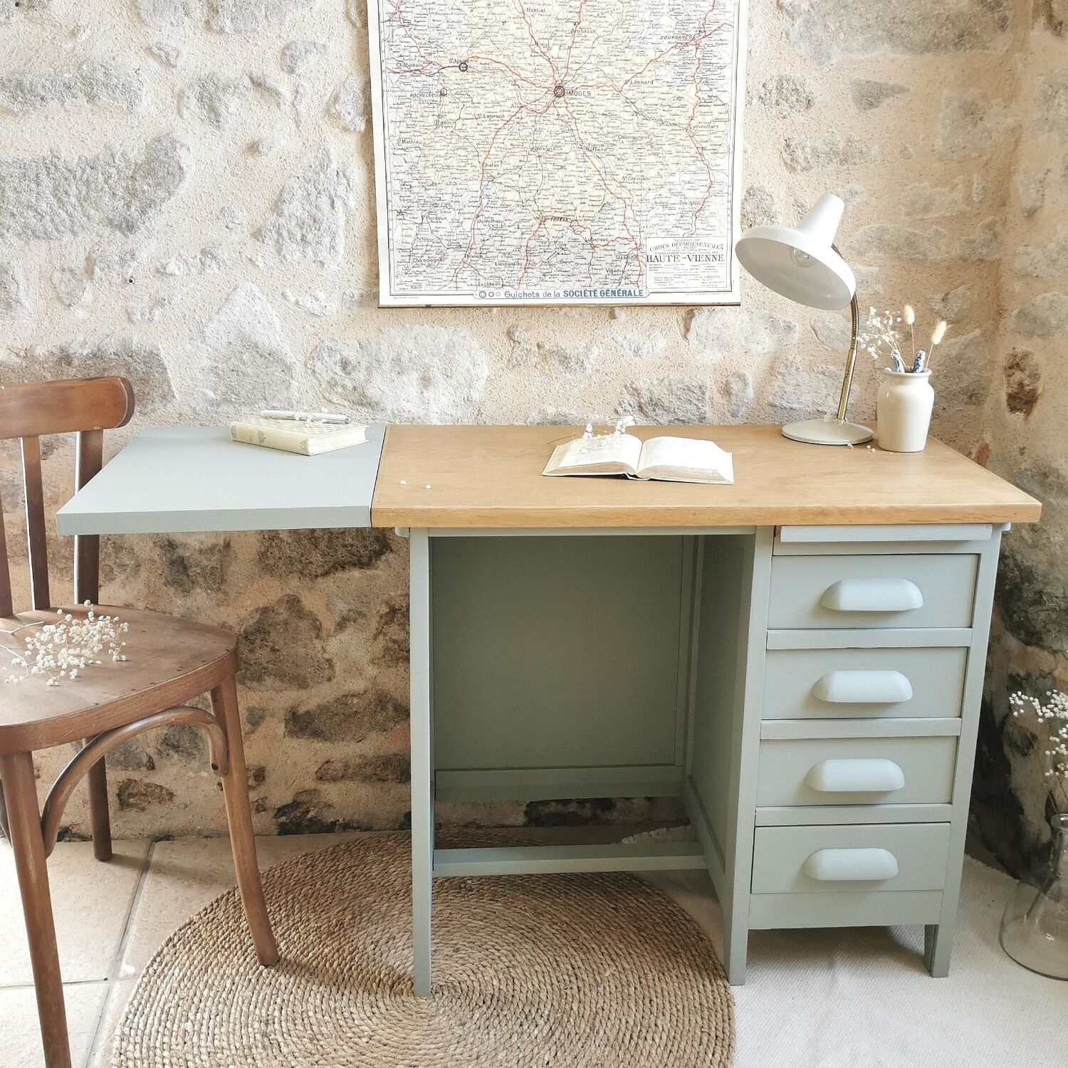 Vintage Accountant Office