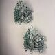 Pair of Murano cut glass wall sconces, Italy, 1970s