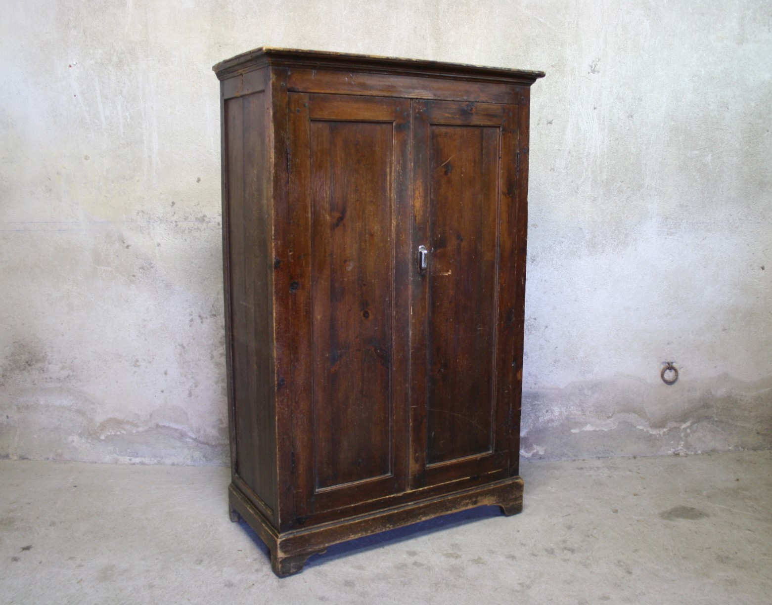 Antique solid wood cabinet
