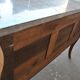 Commode de style Louis XV marbre brèche bronze doré XIXème
