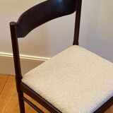 Danish chair in solid Wengé