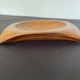 Turned wooden pocket tray
