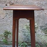 Selette ancienne en bois, style art nouveau