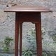 Antique wooden side table, Art Nouveau style