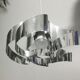 Suspension inox courbé, Space Age, 1970
