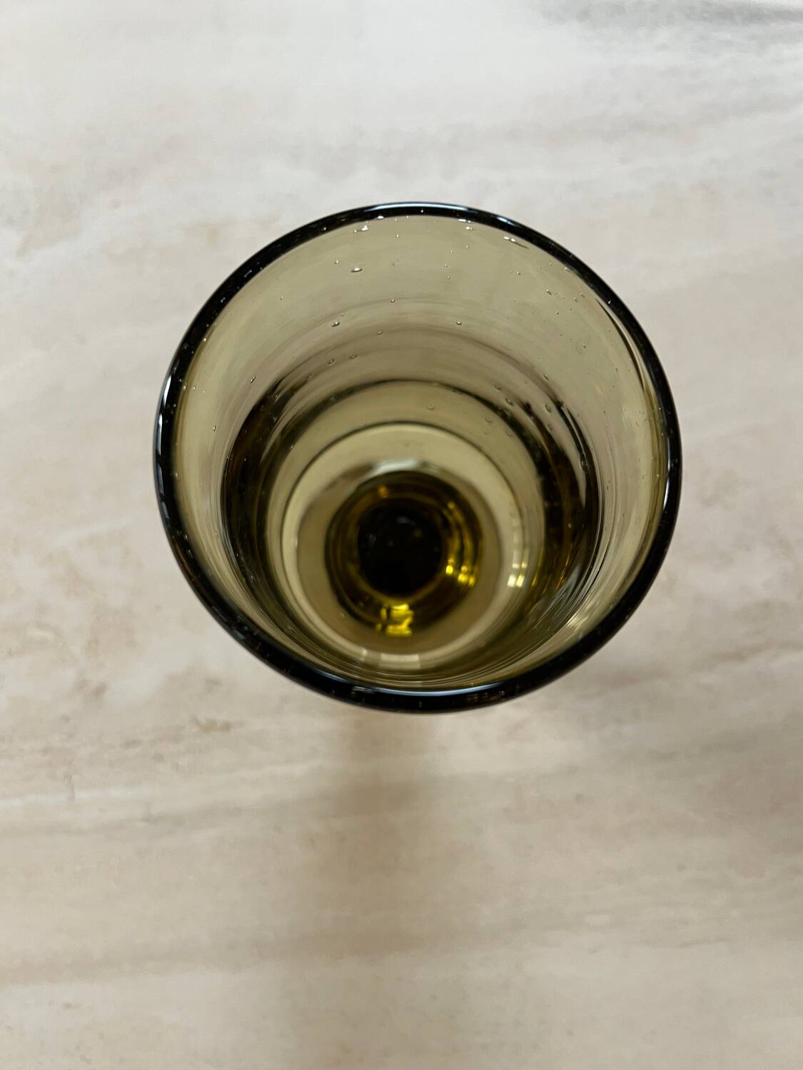Old blown Venere stem glass