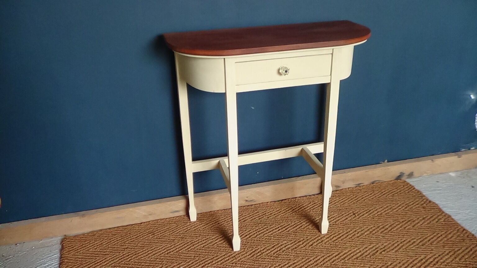 Arts and crafts console table.