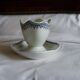 Earthenware gravy boat from Saint Amand.